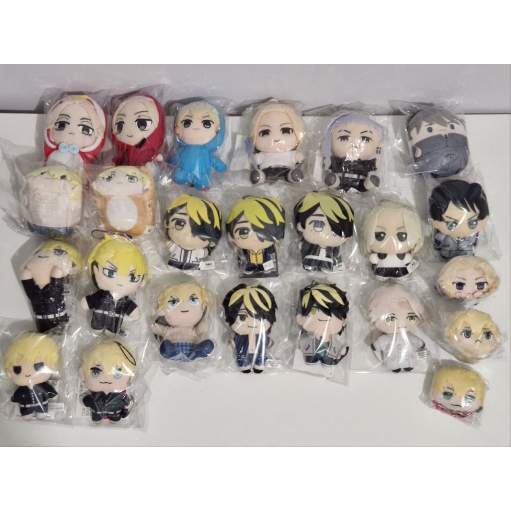 anime tokyo revengers tokrev chifuyu mikey kazutora plush