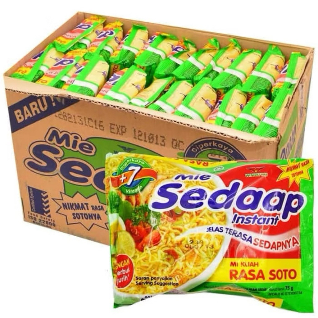 Mie sedaap soto 1 kardus/ 1karton