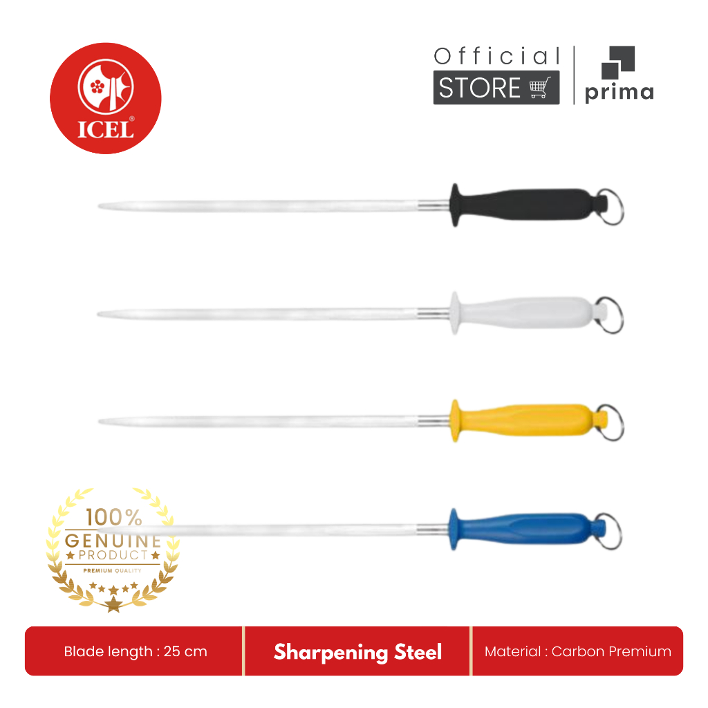 Sharpening Steel 25 cm | Asahan Pisau - ICEL