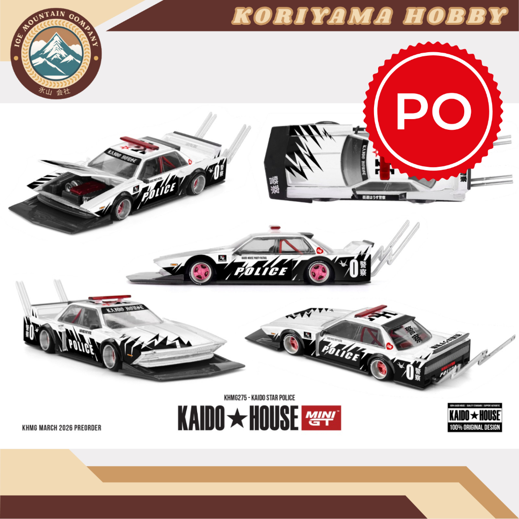 Mini GT Kaido House 275 KAIDO STAR POLICE MiniGT
