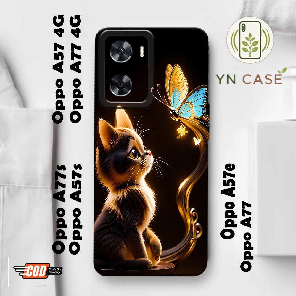 Oppo A57 4G / A57e / A57s / A77 4G / A77 / A77s - Case Kupu Untuk semua type hp Samsung Oppo Vivo Re