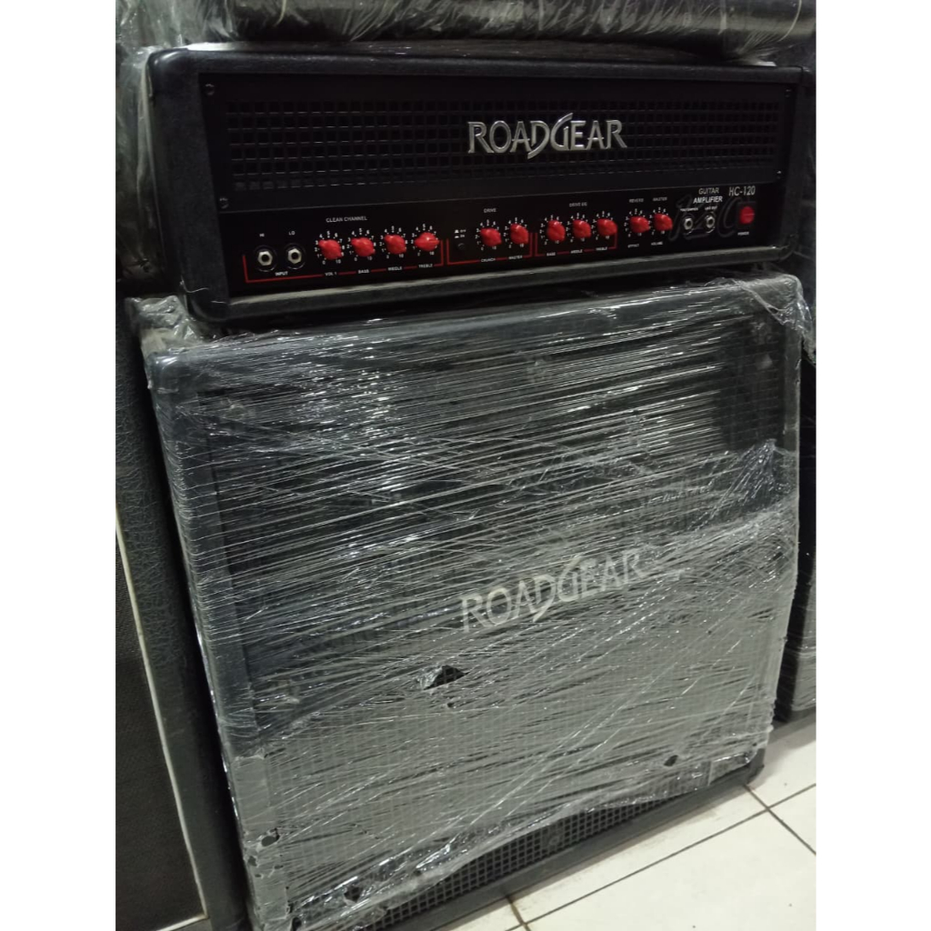 Amply gitar head cabinet road gear HC 120