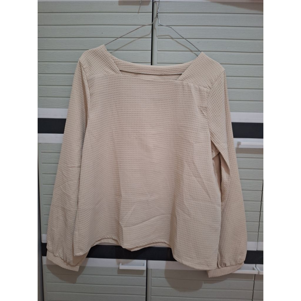 blouse square neck