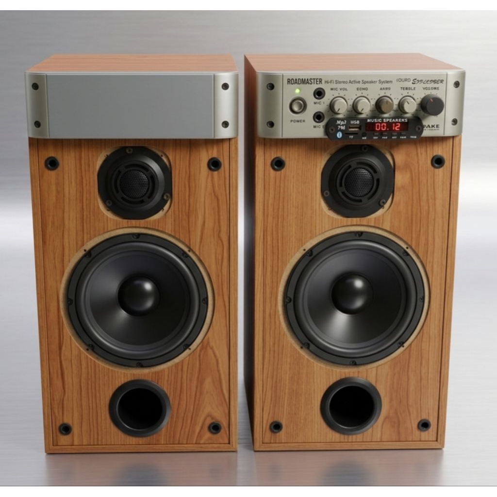 AMPLI SPEAKER AKTIF RAKITAN 400 WATT – BLUETOOTH, USB, KARAOKE