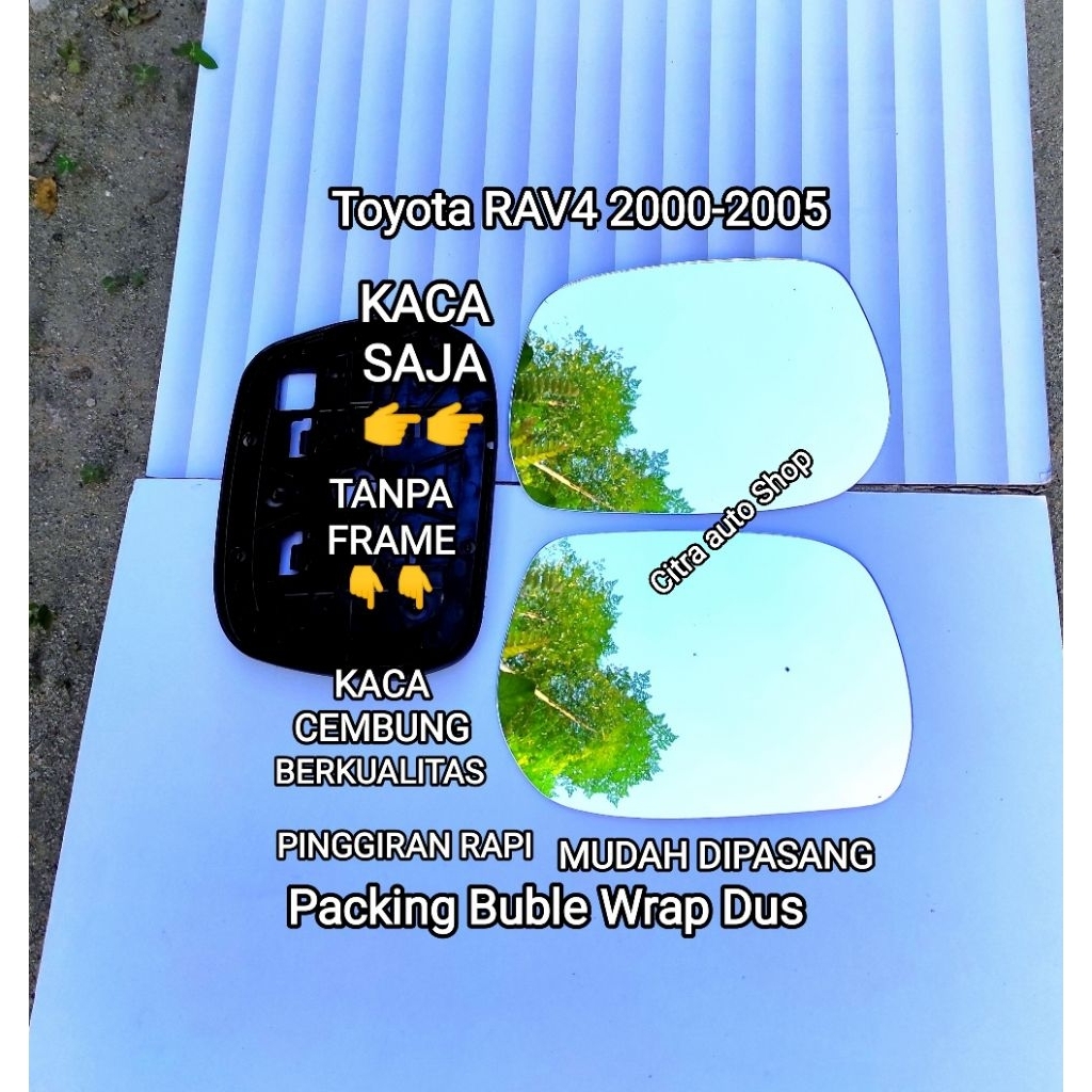 Sepasang Kaca Spion Toyota RAV4 2000-2005 RAV 4 Berkualitas