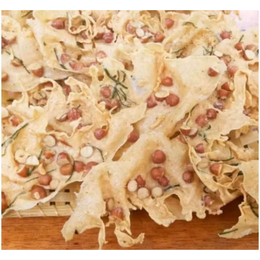 peyek kacang toples