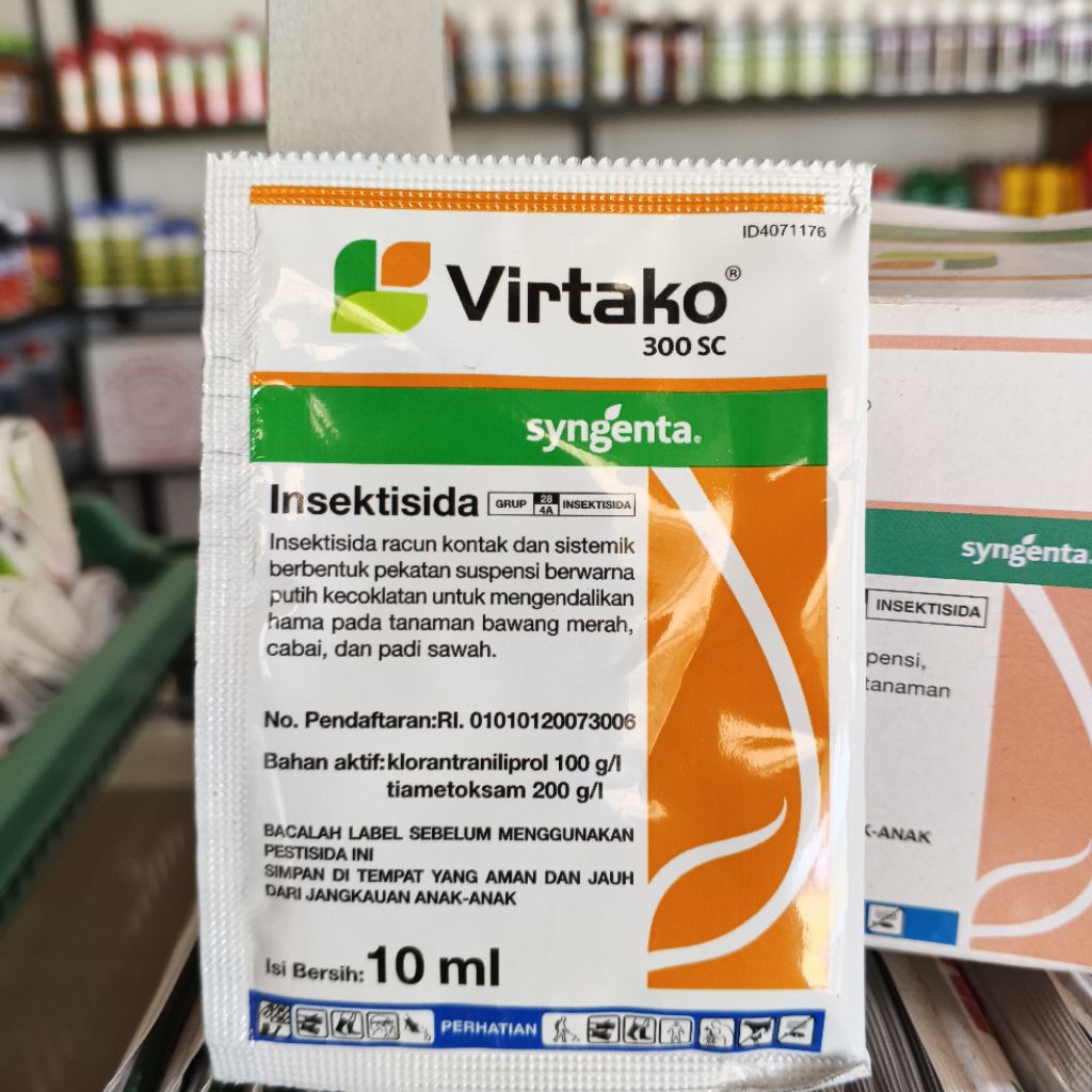 Insektisida VIRTAKO 300 SC 10 ML -  insektisida Pengendali Hama Tanaman Padi