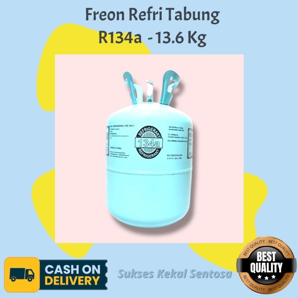 Freon Refri R134a Tabung // Freon R134a Murni - 13.6 Kg