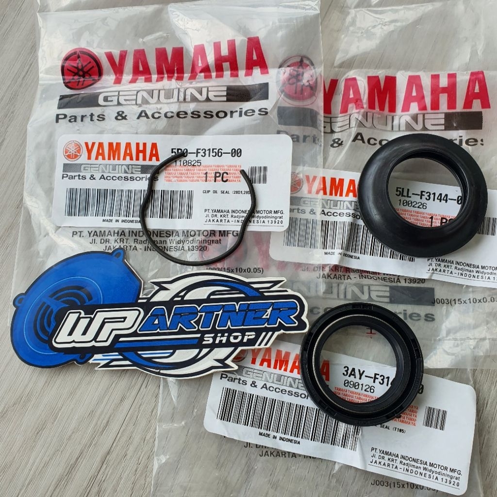 Seal Shock Sok Depan Sil Debu Klip Mio J Mio GT Teen Fino Fi Soul GT Xride X Ride 115 Ori Ygp