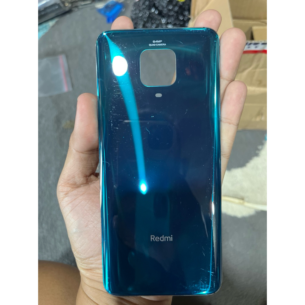 backdore redmi note 9 pro ori copotan