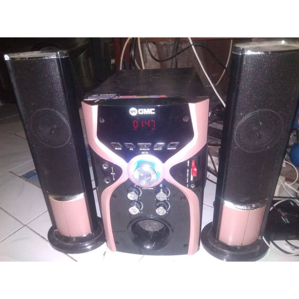 subwoofer speaker aktif bluetooth GMC 887 G