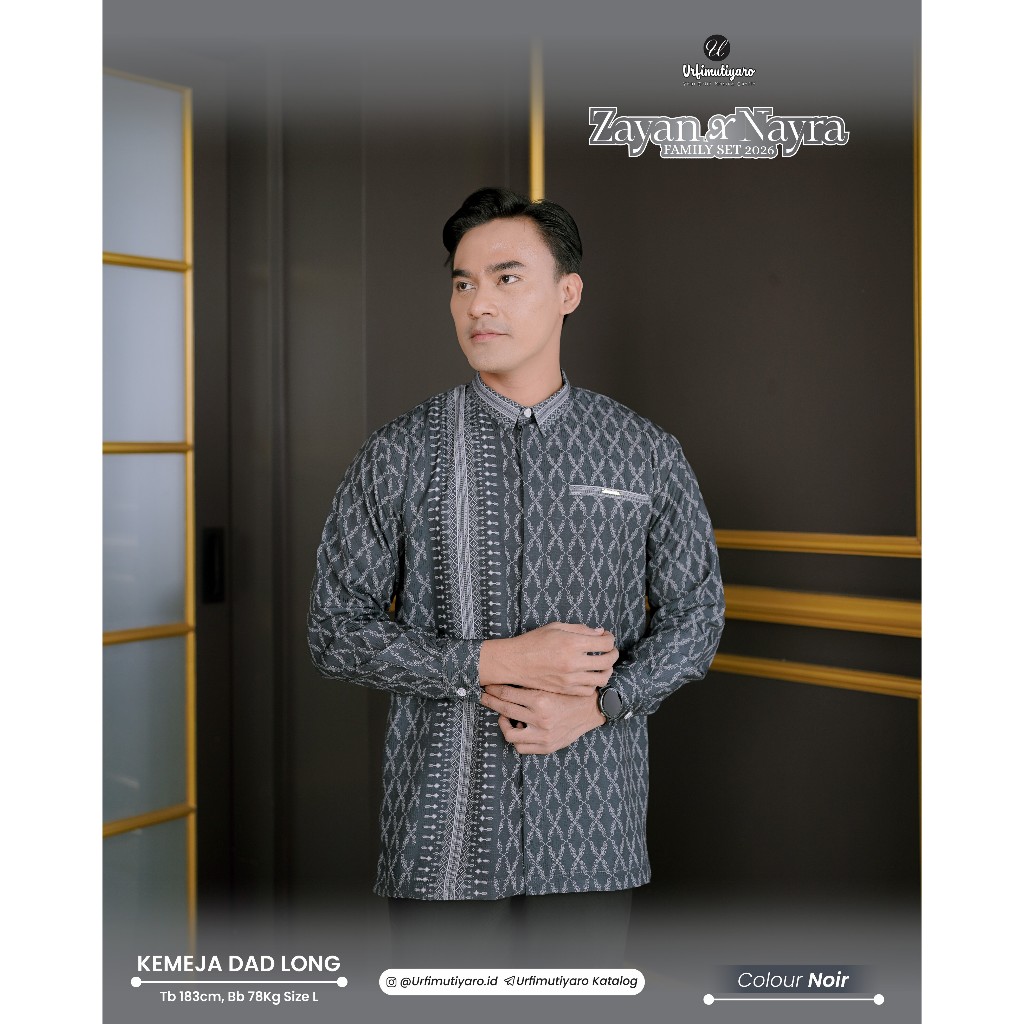 Zayan Kemeja Dad Long