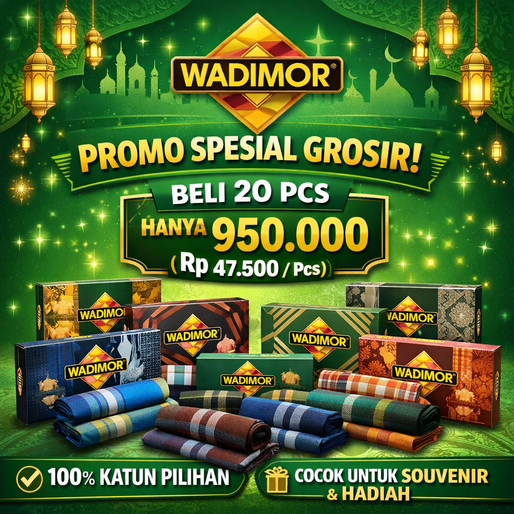 PROMO SARUNG WADIMOR / SARUNG WADIMOR ASLI / SARUNG WADIMOR MOTIF