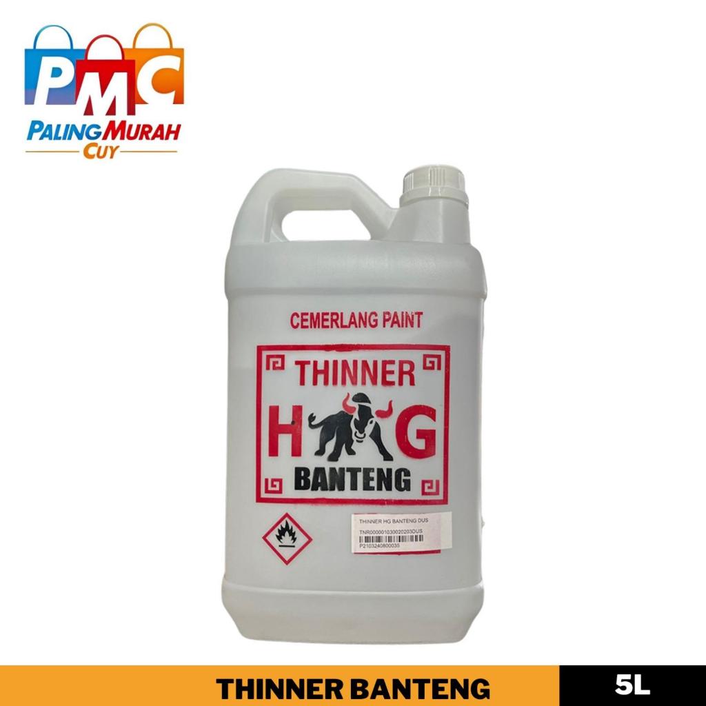 THINNER HG BANTENG GALON / THINNER SUPER KEMASAN JERIGEN