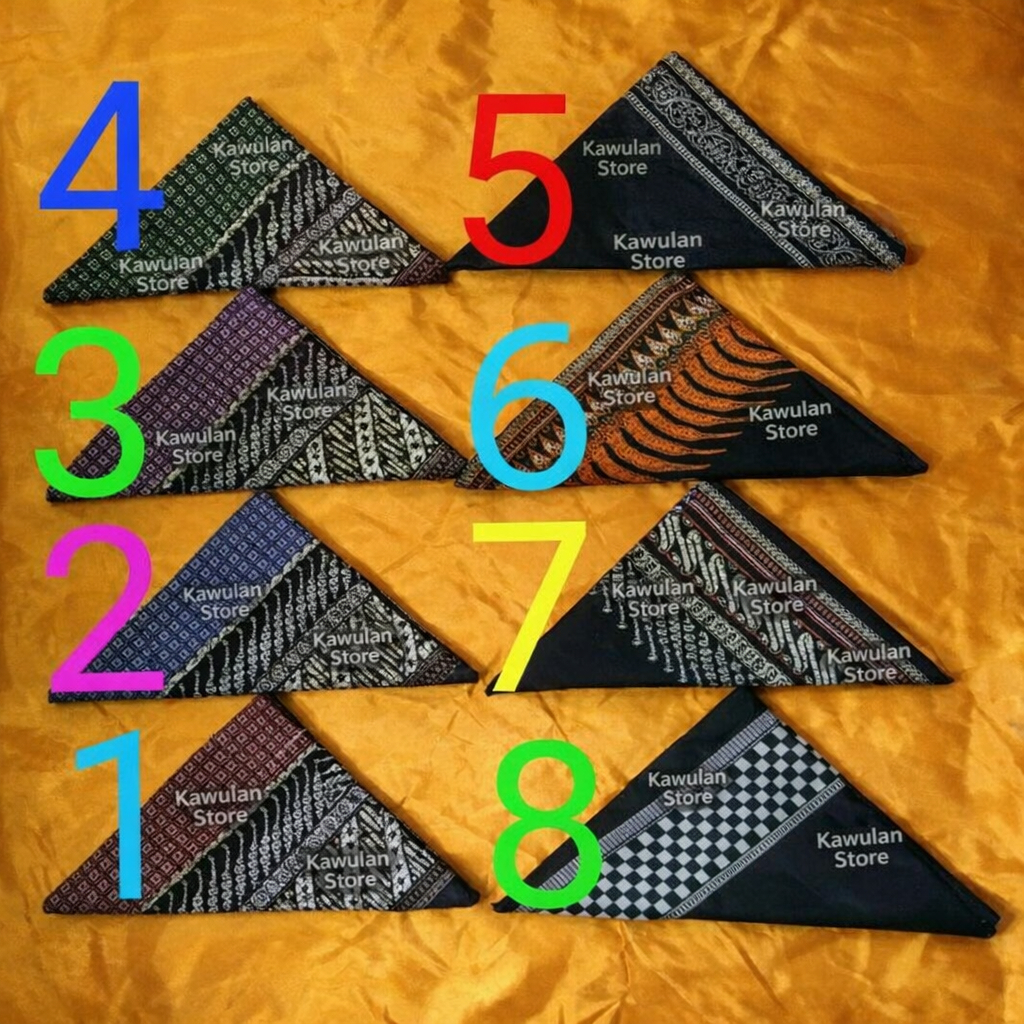 Kawulan Store Udeng jawa ikat kepala slayer khas jawa tengah