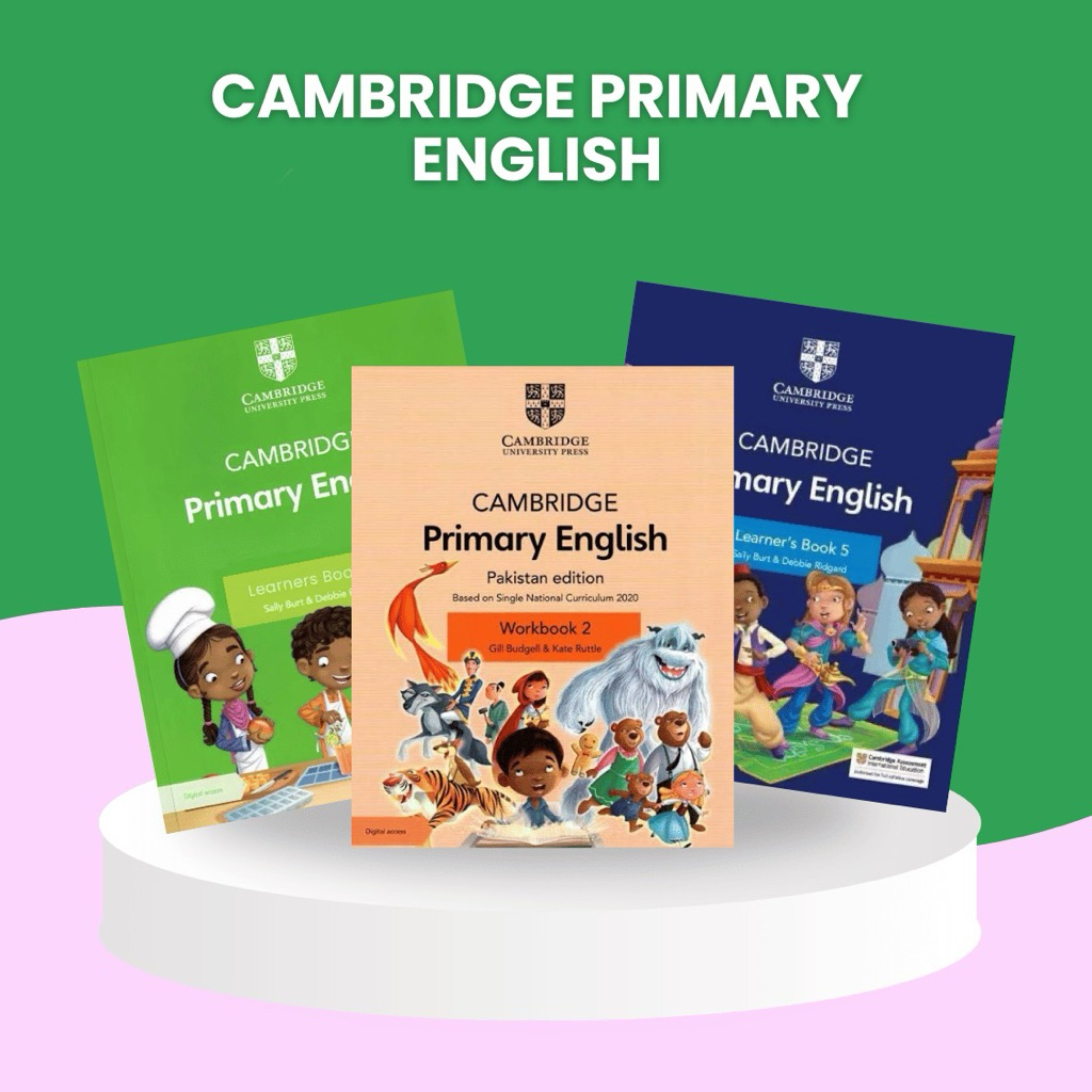 Cambridge Primary English Second Edition Level 1-6 Textbook & Workbook