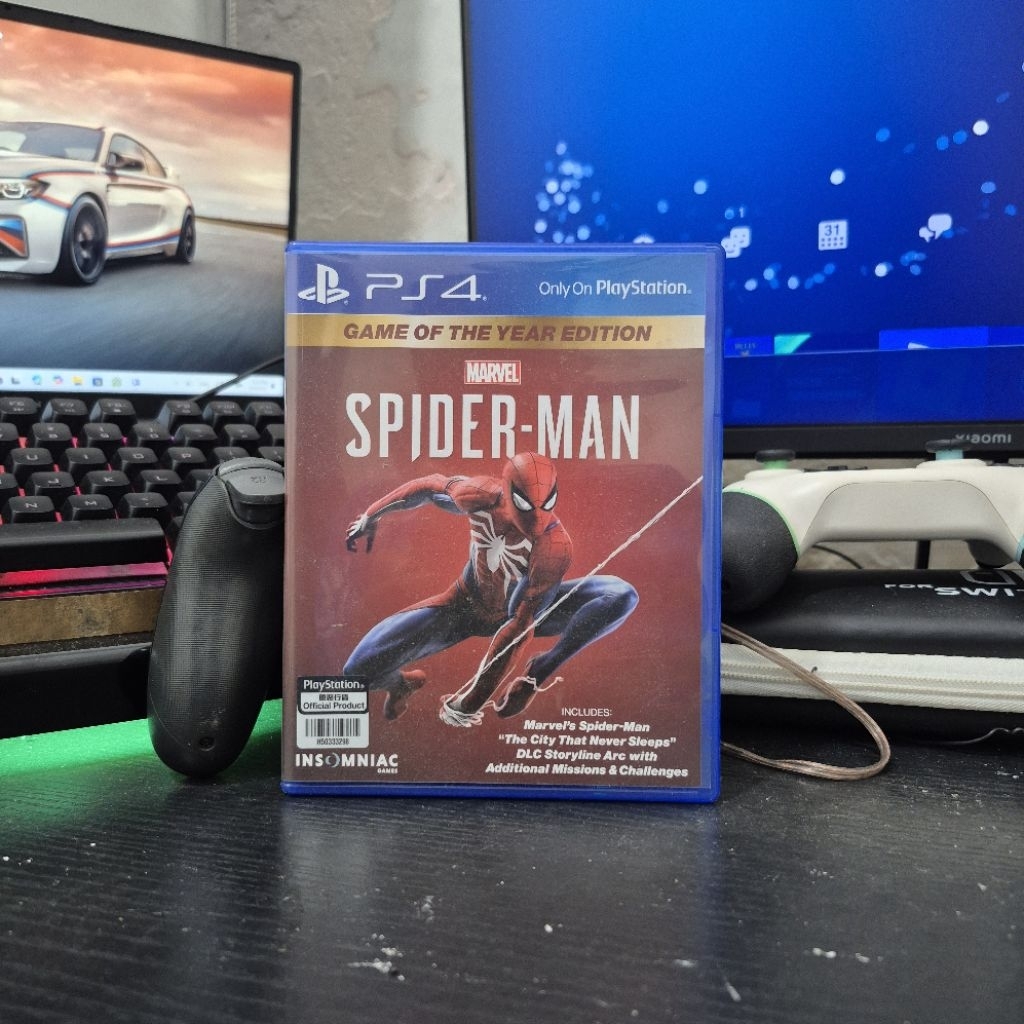 Marvel Spiderman Game of The Year Edition Kaset/BD PS4 Second