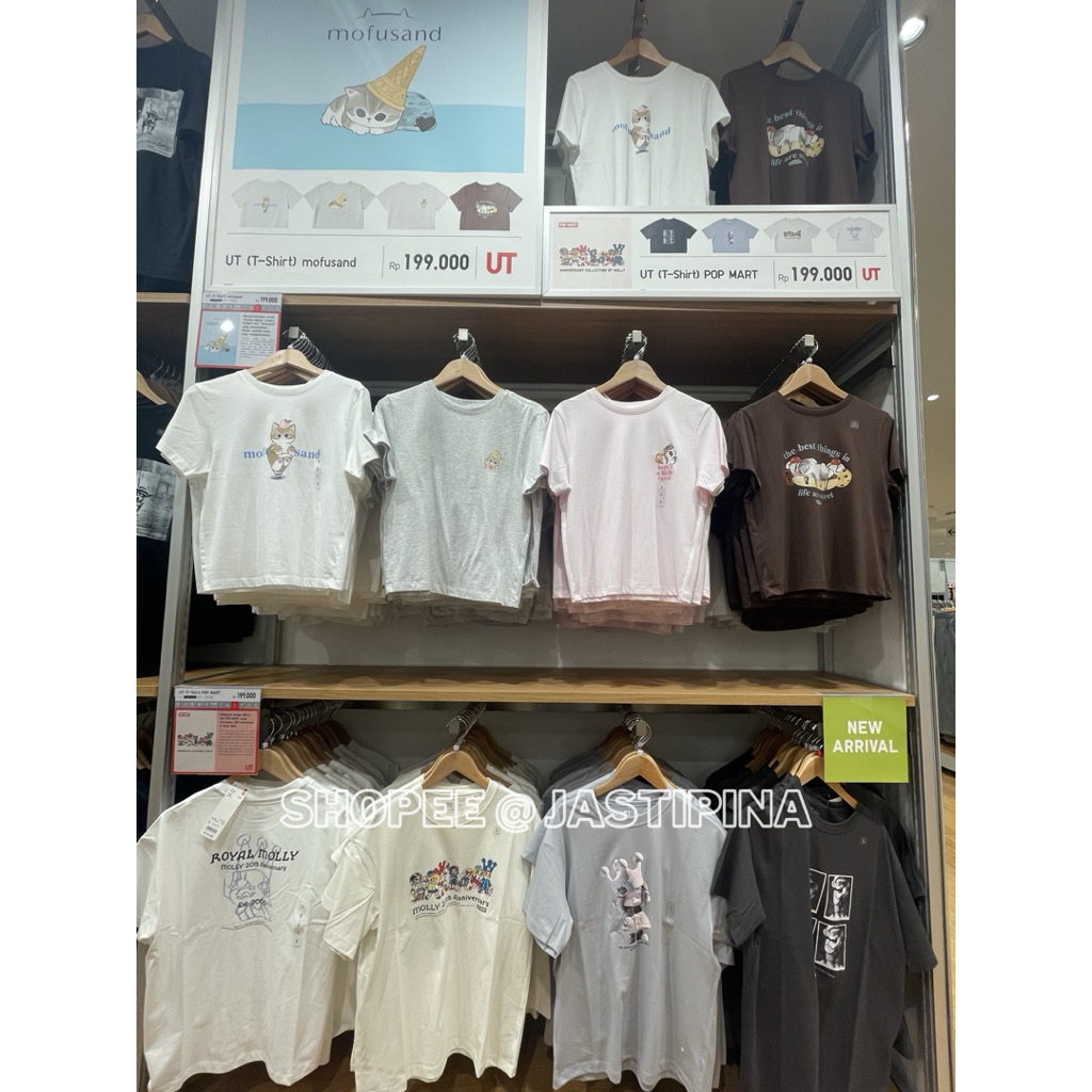 UT T Shirt Mofusand Women UNIQLO JASTIP