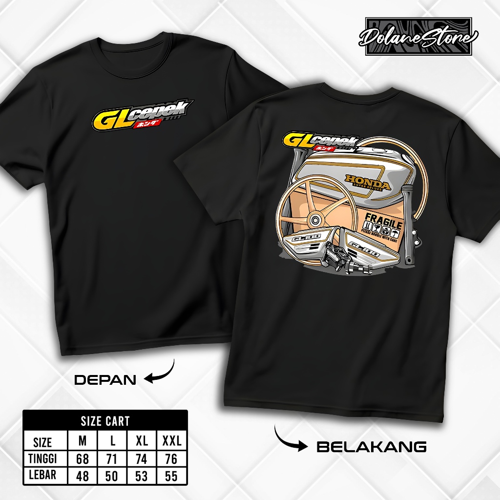 KAOS RACING GL CEPEK - BAJU RACING KEKINIAN GL CEPEK | FASHION PRIA & WANITA