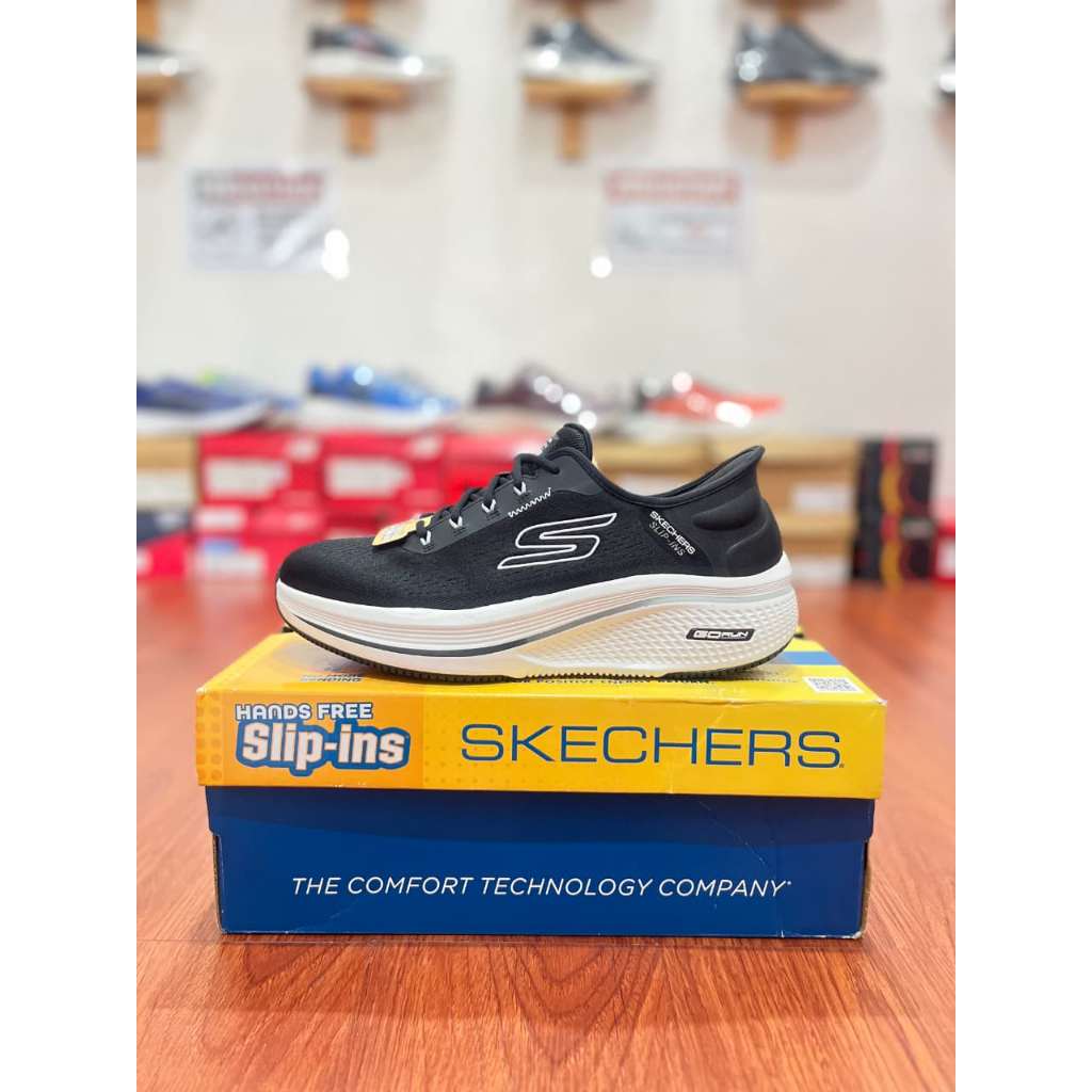 Sepatu Lari Skechers Go Run Elevate 2.0 Black