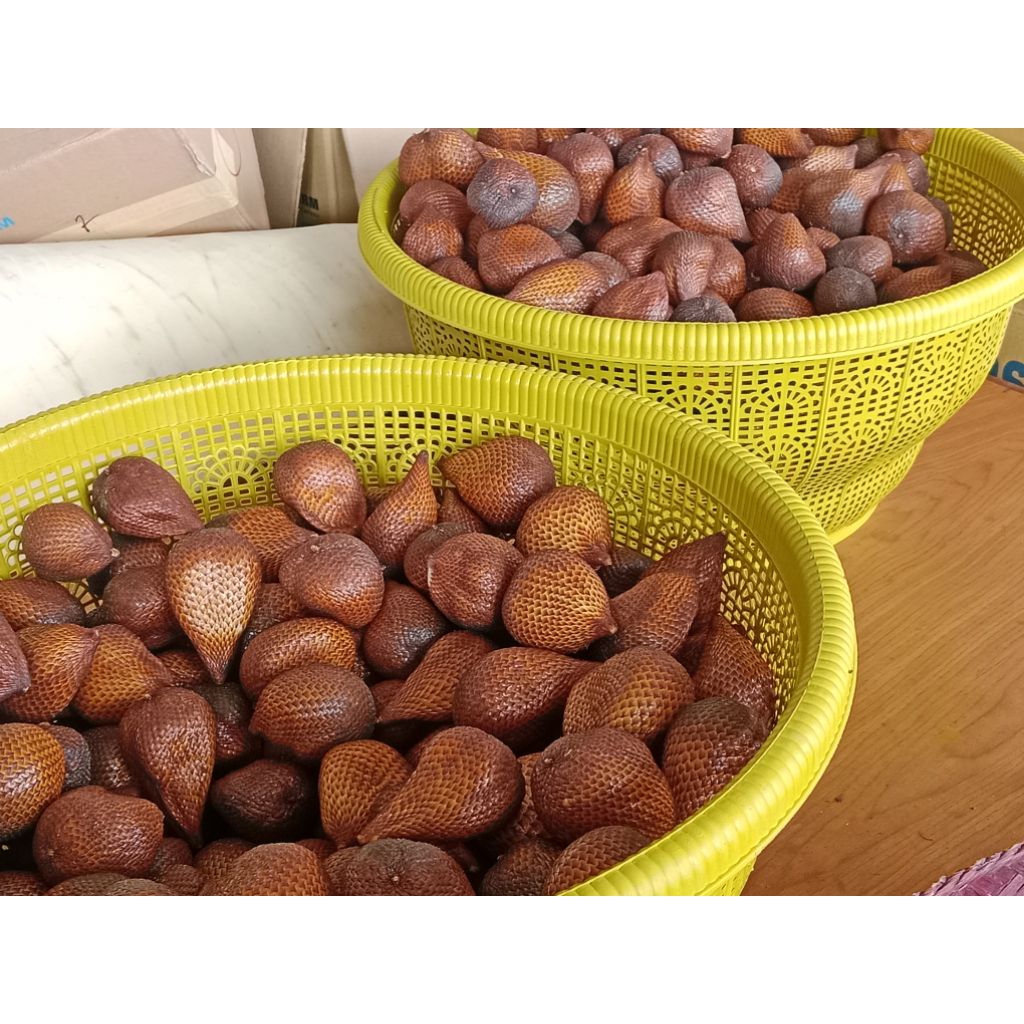 Salak Gula Pasir Super Asli Bali  1 KG Manis Alami dan Renyah
