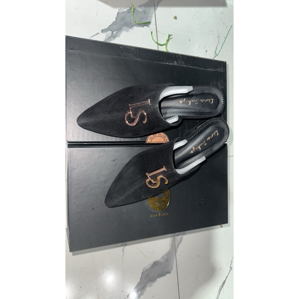 Sandal hak sandal Brand Eles sandal sepatu brand eles eL.eS syari