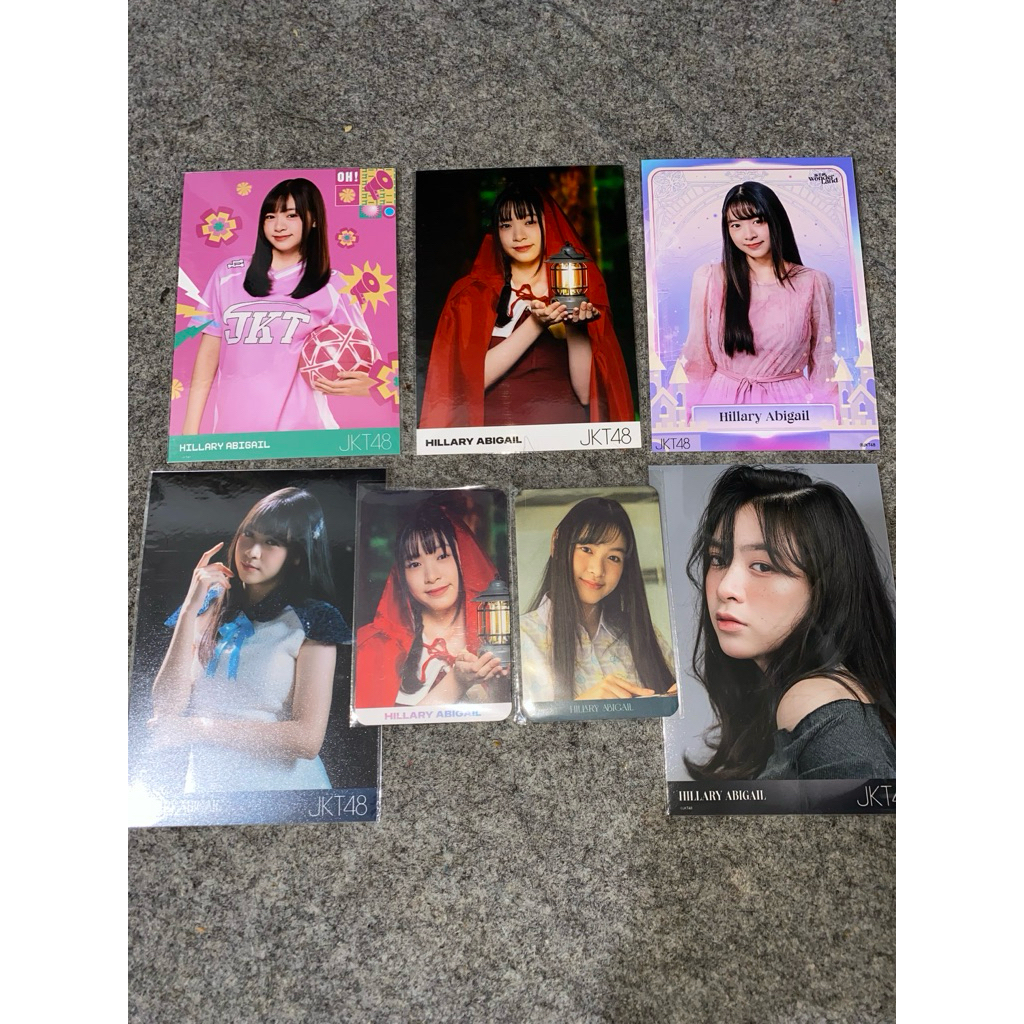 Photopack Photocard PP PC JKT48 Lily Hillary Abigail OFC