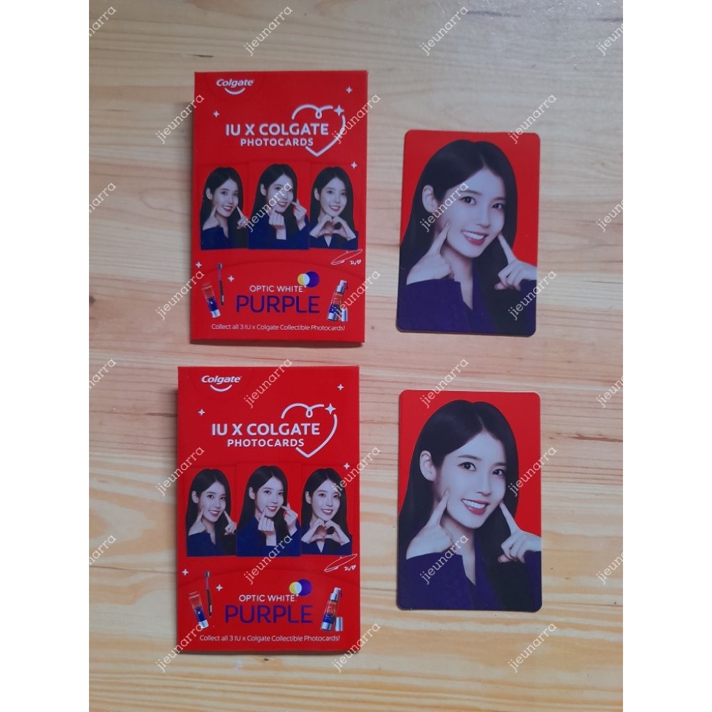 IU Official Photocard - PC Colgate