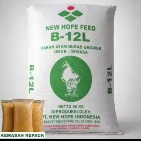Pakan Ayam B12L Pakan Ayam 1kg