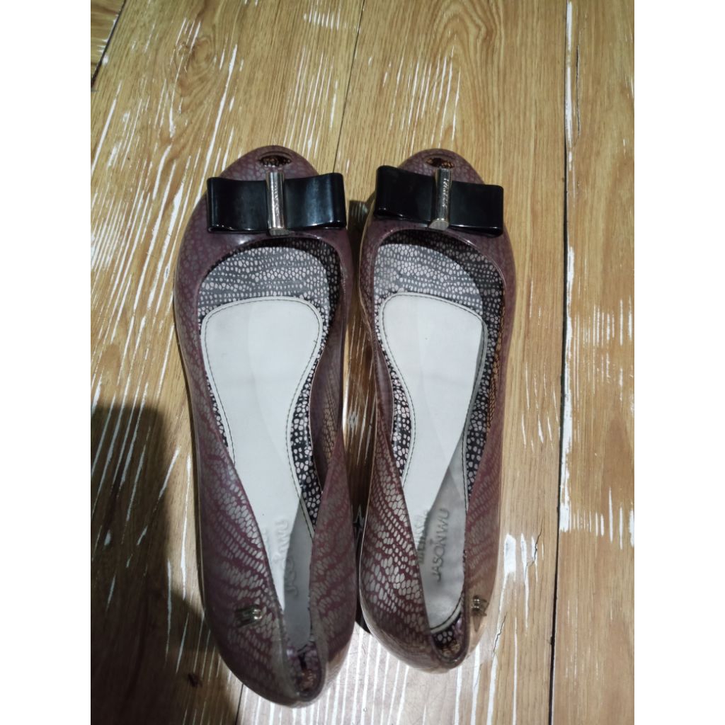 Sepatu flat wanita Melissa Grendene original made in brazil preloved