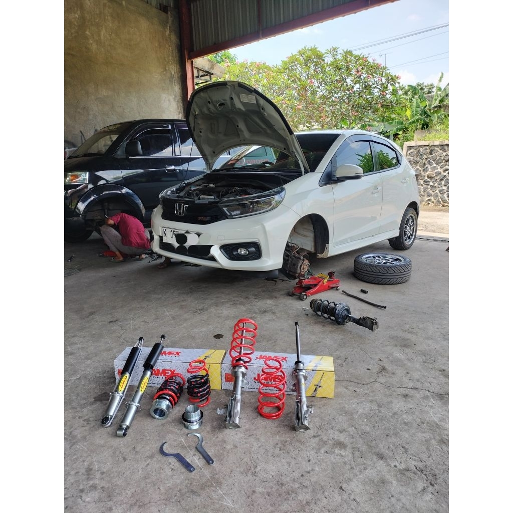 coilover brio mobilio asli jamex