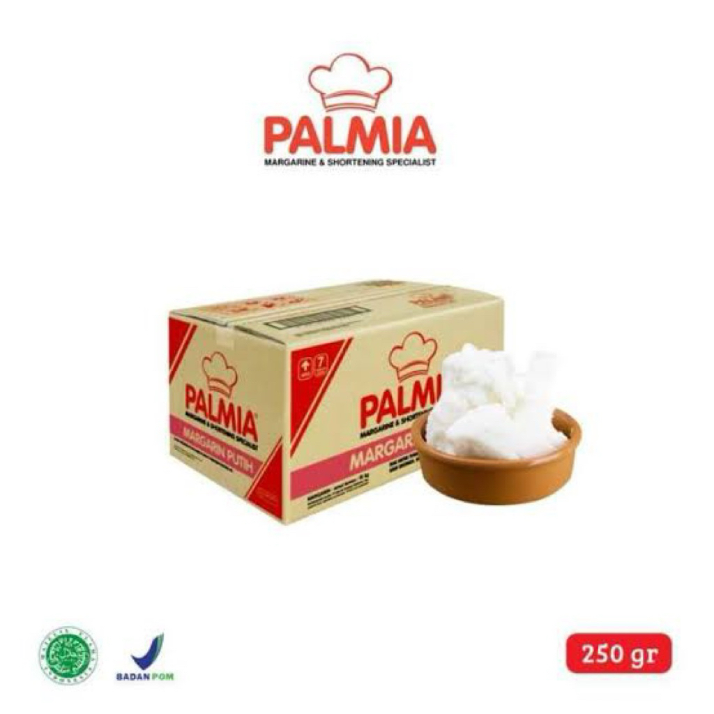 mentega palmia putih 250 gram repack