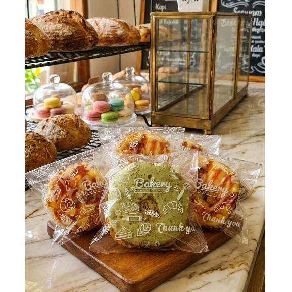 PLASTIK OPP ROTI MOTIF / Plastik Opp Motif Foodgrade Tebal Premium