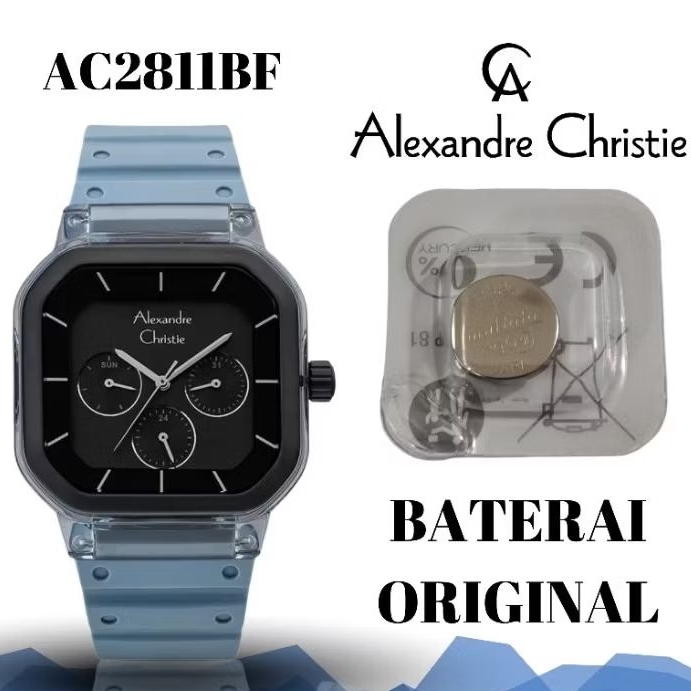 Baterai jam ALEXANDRE christie original AC2811BF
