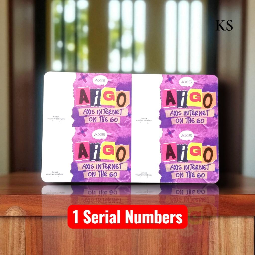 Voucher Kosong Axis Bahan Injek Konter Nasional Perdana