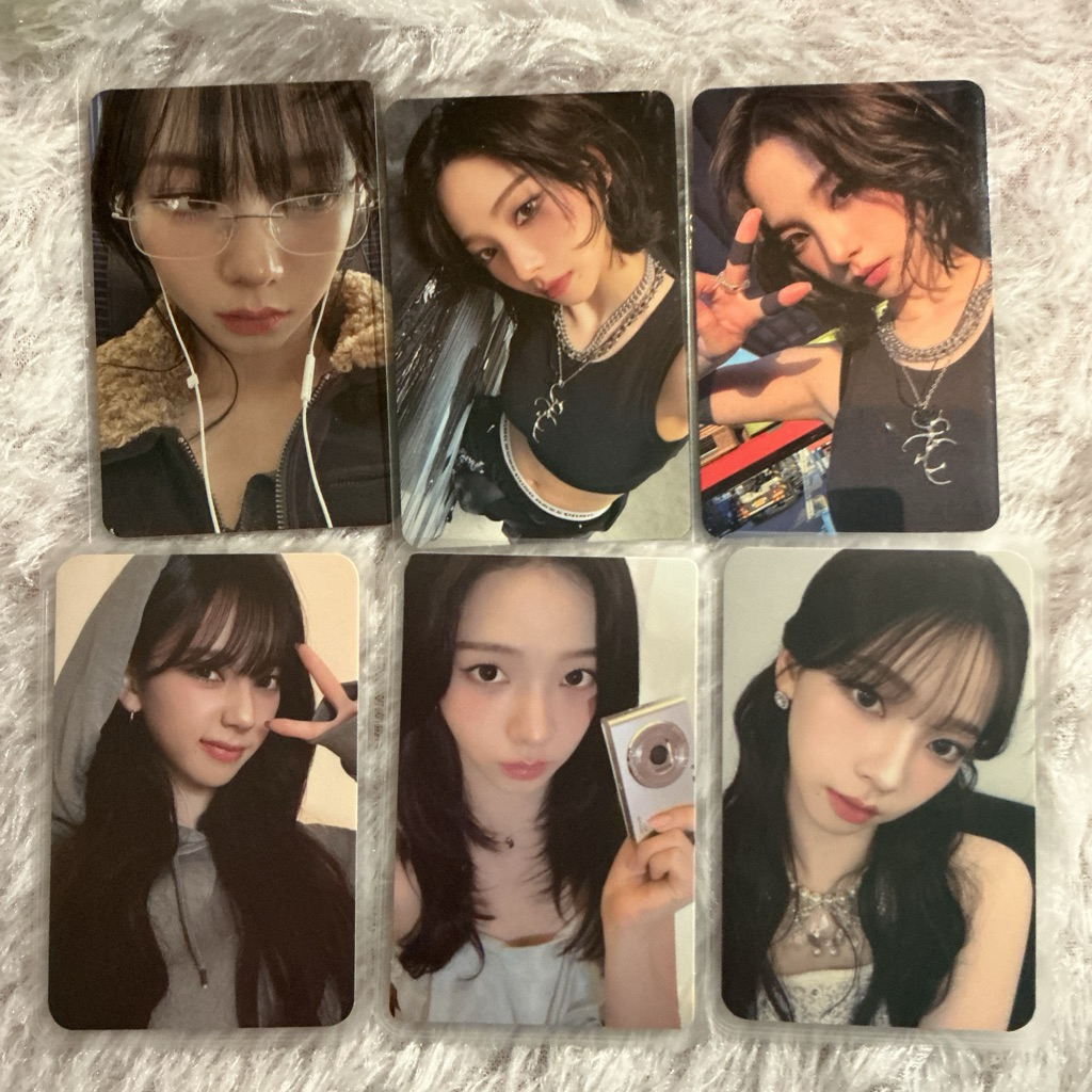 wts rare photocard pc official karina aespa double side dirty work dw kpopnara md ring hoodie whipla