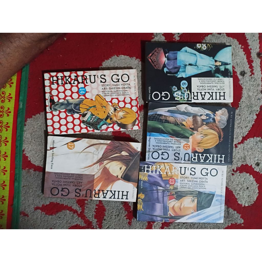 komik hikaru's go cabutan