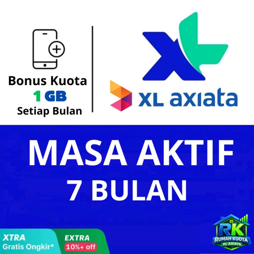 Masa Aktif XL 7 Bulan -> Toko Masa Aktif