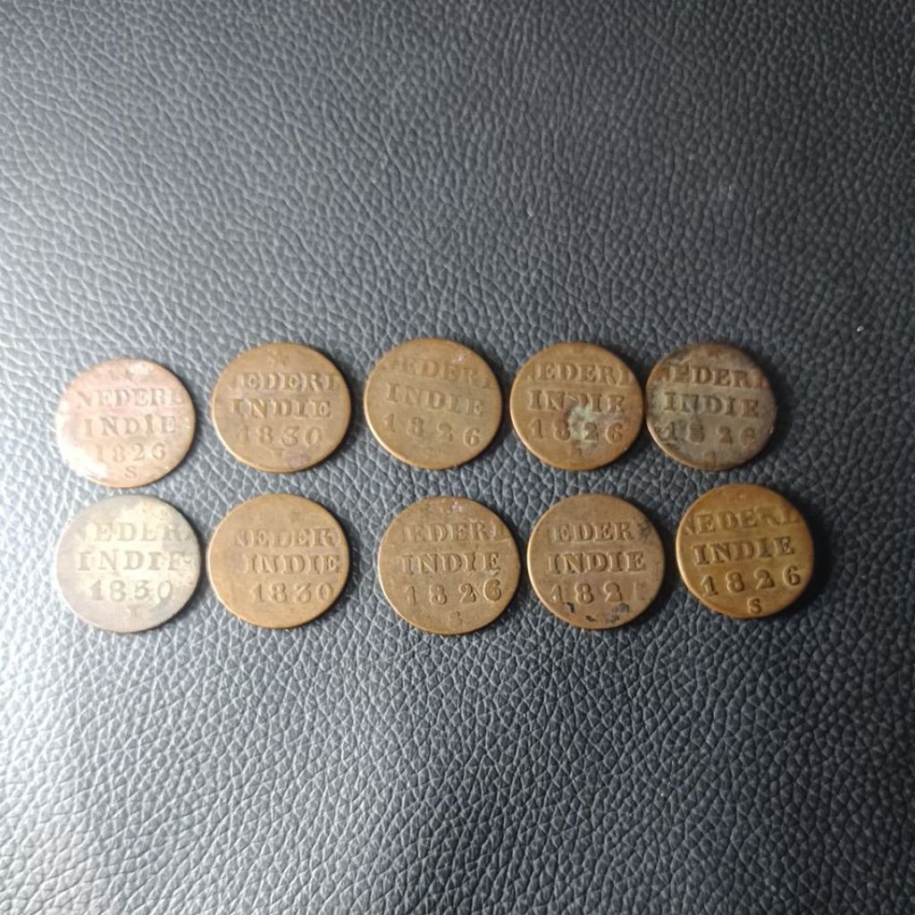 Koin kuno Nederlandsch indie tahun 1800an