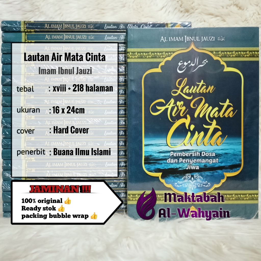 Buku Lautan Air Mata Cinta - Pembersih Dosa Dan Penyemangat Jiwa