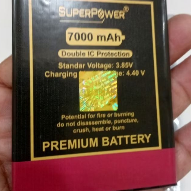Battery Batre Baterai VIVO Y19 B-H9 BH9 Double Power 7000mah 2 IC Protector Batu Batrai Handphone Ga