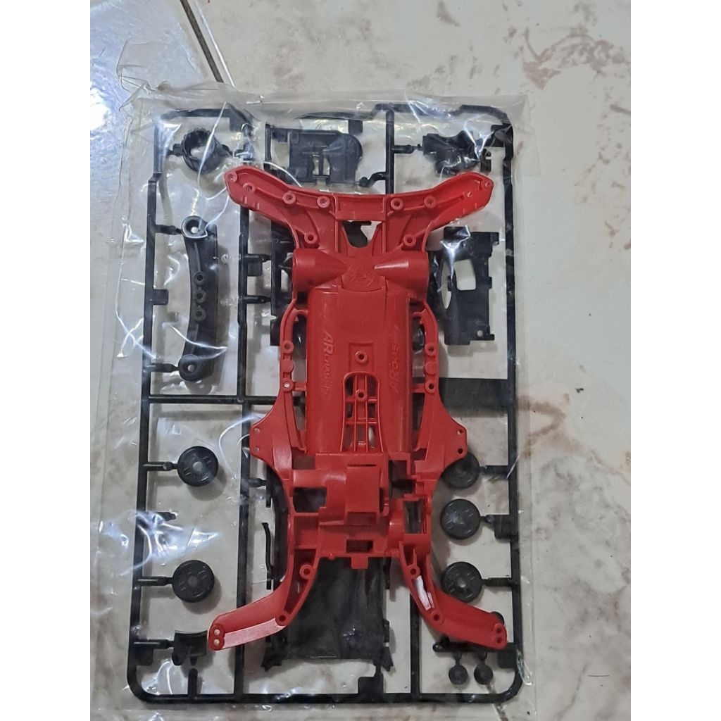 Tamiya AR Chassis Set Red Black Original Chassis STB