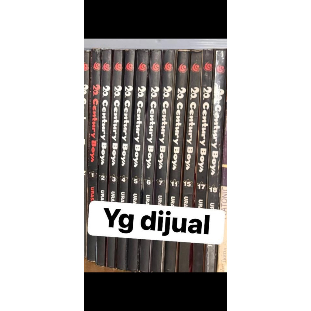 11 buku komik 20th century boys