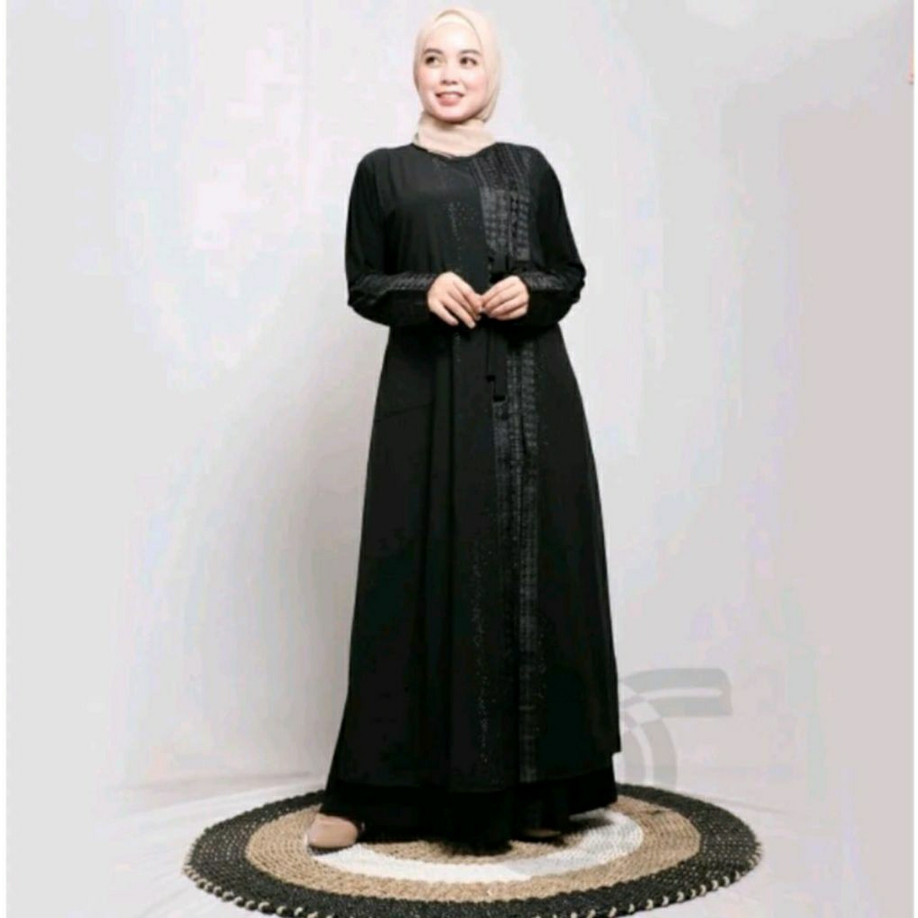 Gamis abaya hitam turki