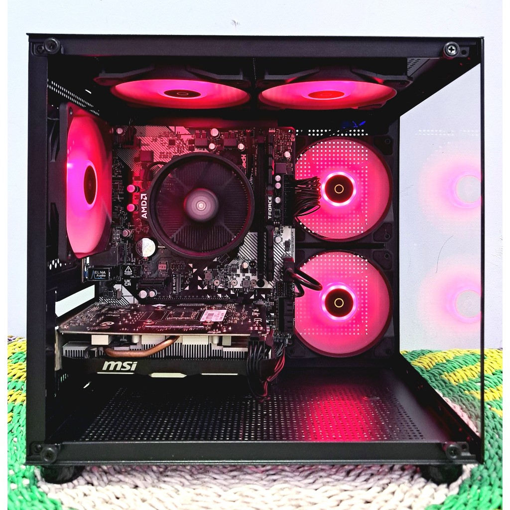 Gaming PC Ryzen 5 3500 16GB DDR4 GTX 1650 4GB DDR6 PES PUBG GTA V Valorant