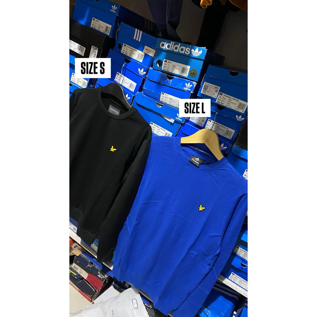 Crewneck Lyle & Scott Black