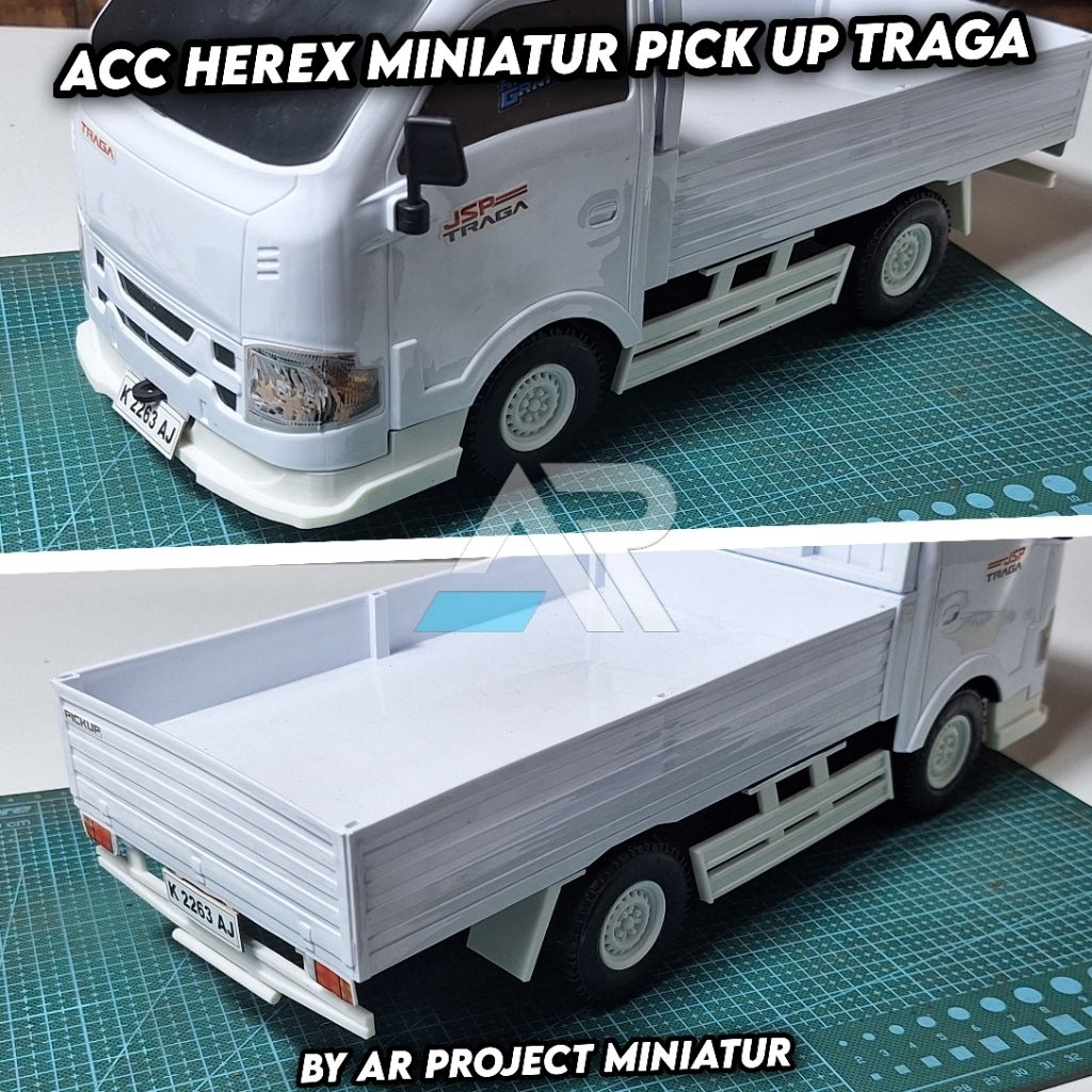 BEMPER PENGAMAN MINIATUR PICK UP TRAGA