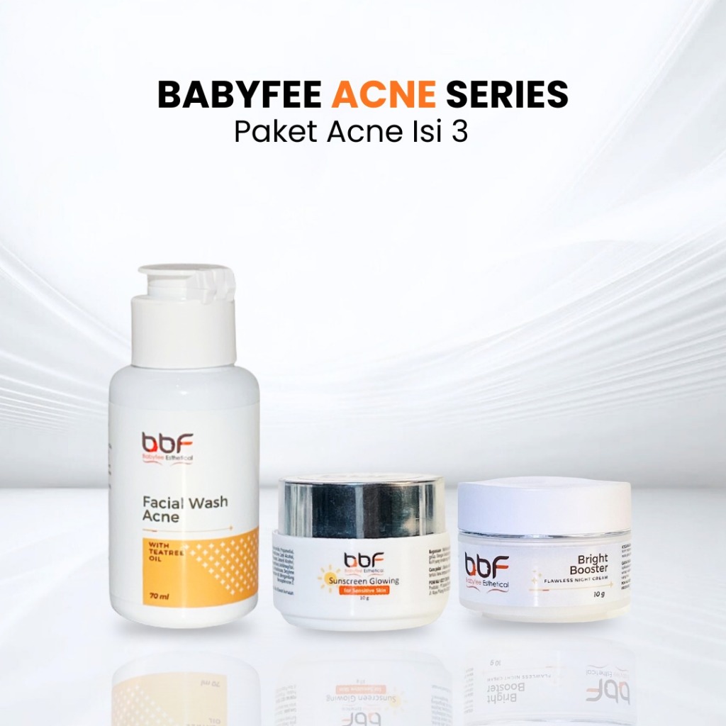 Paket Acne Bbf - Skincare Bbf Paket Acne - Paket Acne Bbf isi 3
