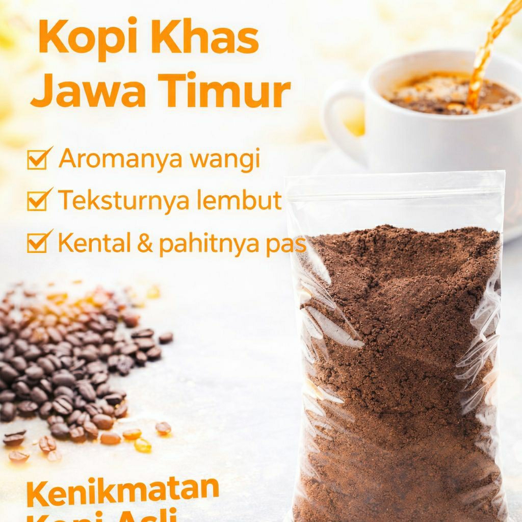 Kopi khas jawa timur 400 gr