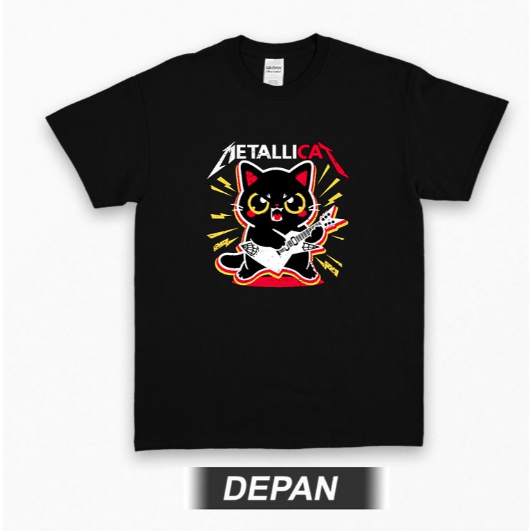 KAOS BAJU METALLICAT PLESETAN METALLICA | BAND METAL MUSIK ROCK